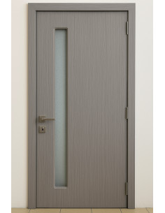 Imperial Design – Porte Intérieure en MDF et Bois Massif avec Revêtement PVC