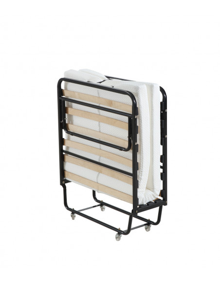 Lit d'Appoint Pliant avec Matelas - Votre Solution Compacte et Confortable