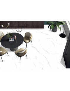 Carrelage 80x80cm Modèle Carara Majestic Mat