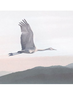 Photo murale intissé impression numérique \'Mystic Cranes\'