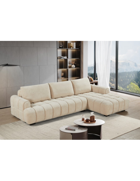 Canapé d'angle  Orion - Confort et Design Contemporain