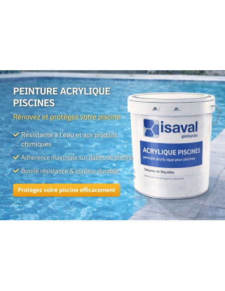 Peinture Acrylique piscines 5KG